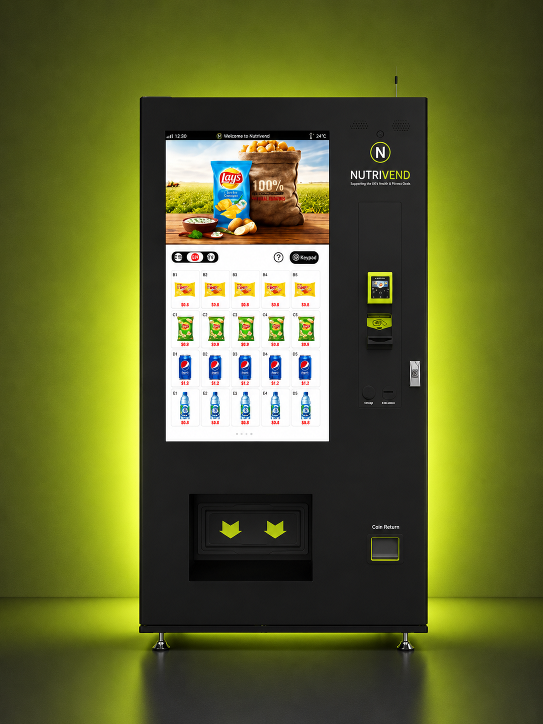I-Vending 49/50 Inch Smart Touchscreen Vending Machine